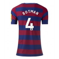 Maglia Calcio Newcastle United Sven Botman #4 Terza Divisa Donna 2024-25 Manica Corta